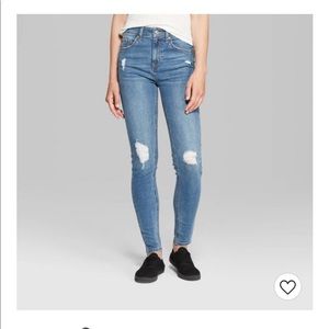 High rise skinny Jeans size 16